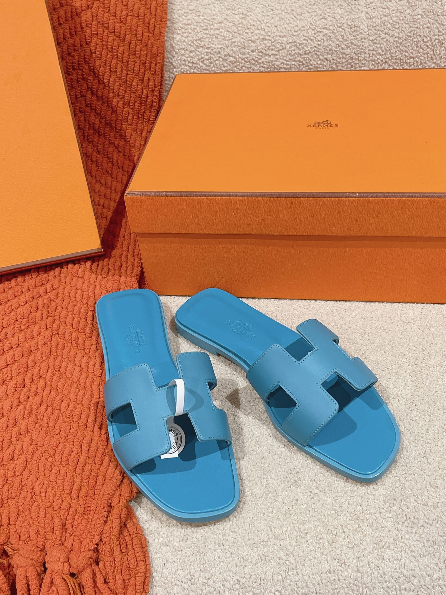 Hermes AAAAA+
 Shoes Sandals Slippers Chamois Genuine Leather Fashion