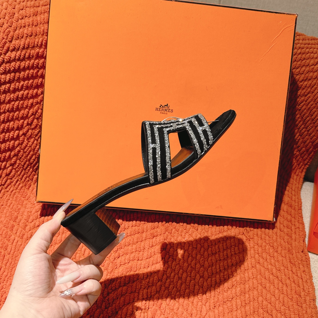 Hermes Oasis Heeled Sandals - Stylish & Versatile, Ultimate Comfort 7 i1746206757 9053 4