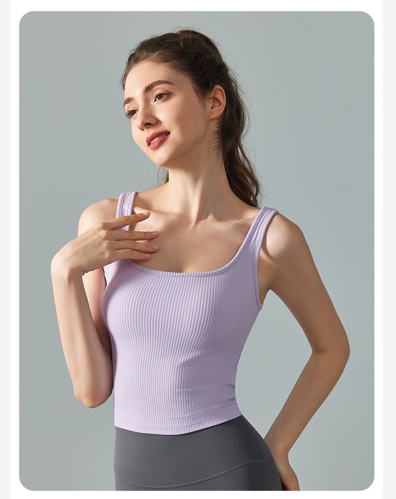 Lululemon tank yoga light blue