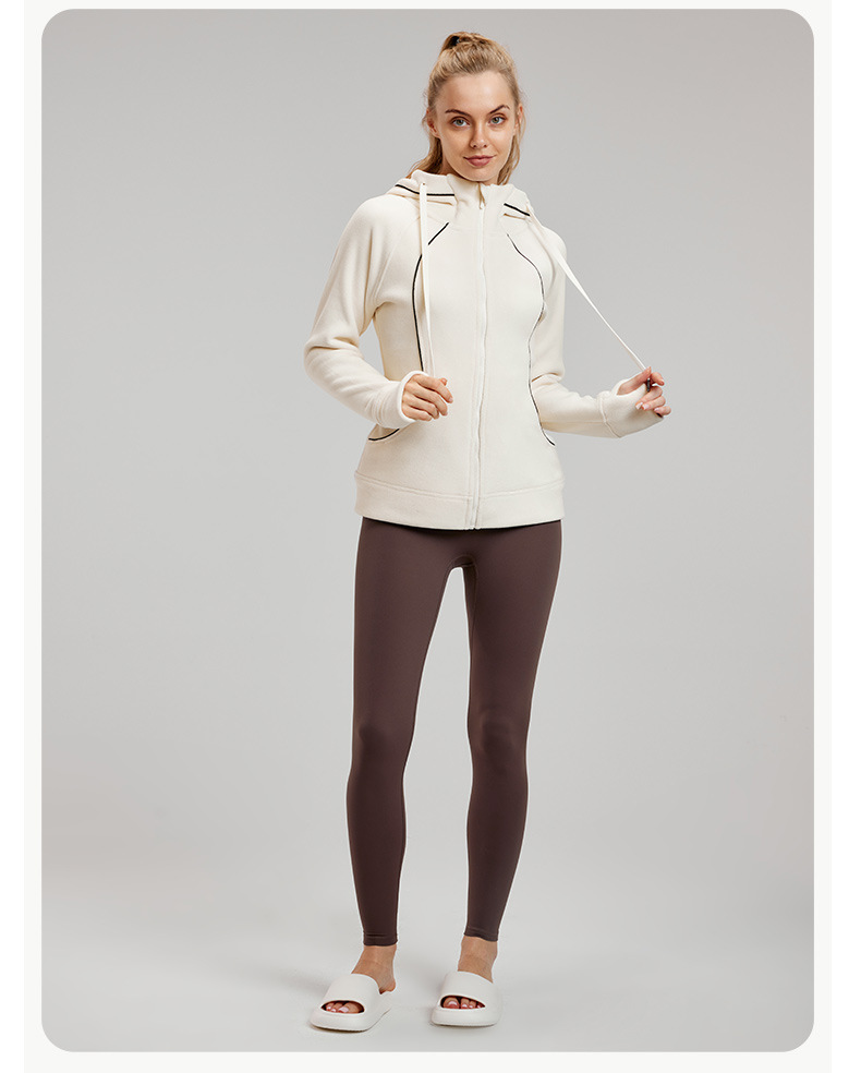 Lululemon jacket everyday beige yoga