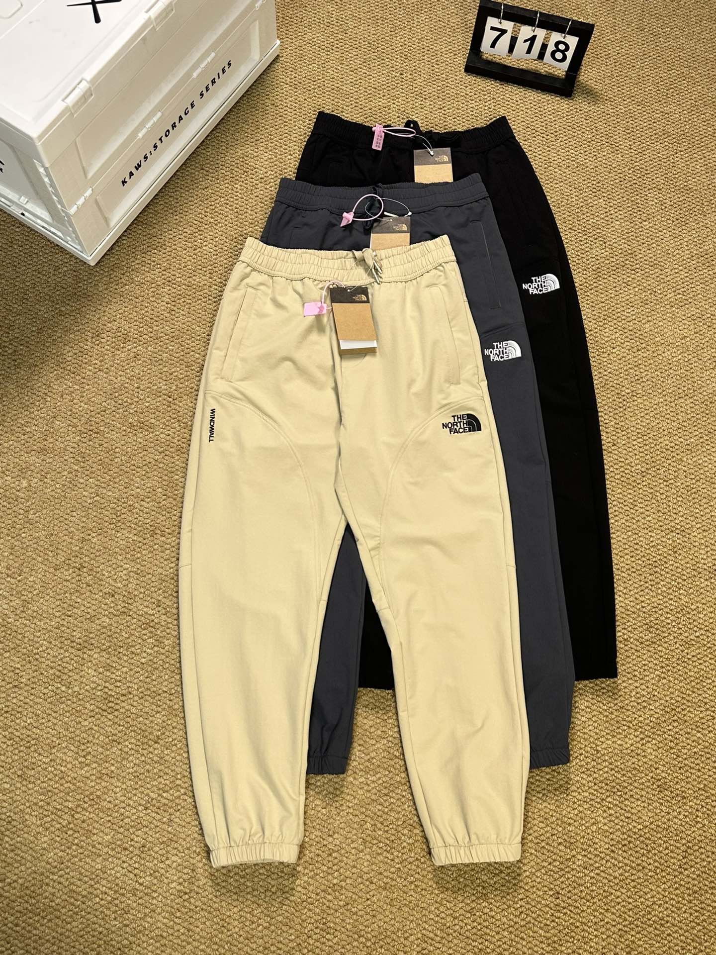 The North Face Kleidung Pants & Hosen Schwarz Grau Khaki Herbstsammlung Lässig