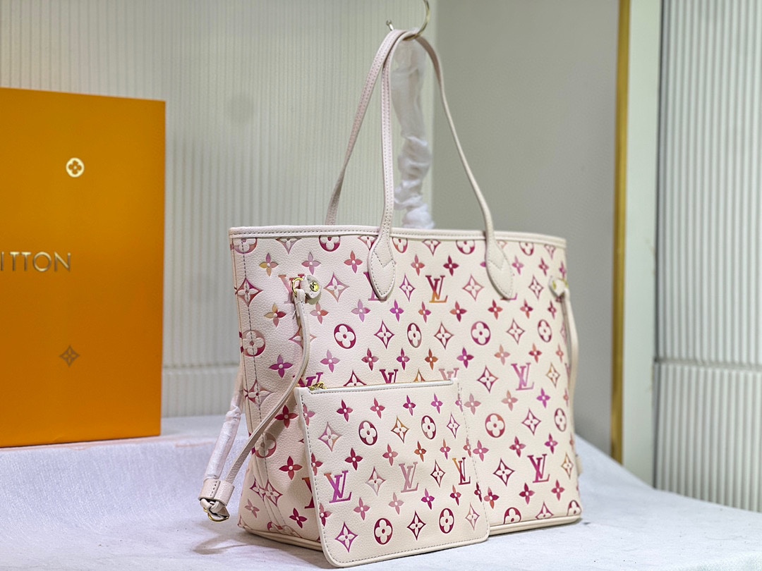 独实家拍 NEVERFULL 中号手袋 m45684 m45685 m40995（丝印）tote mm手提包