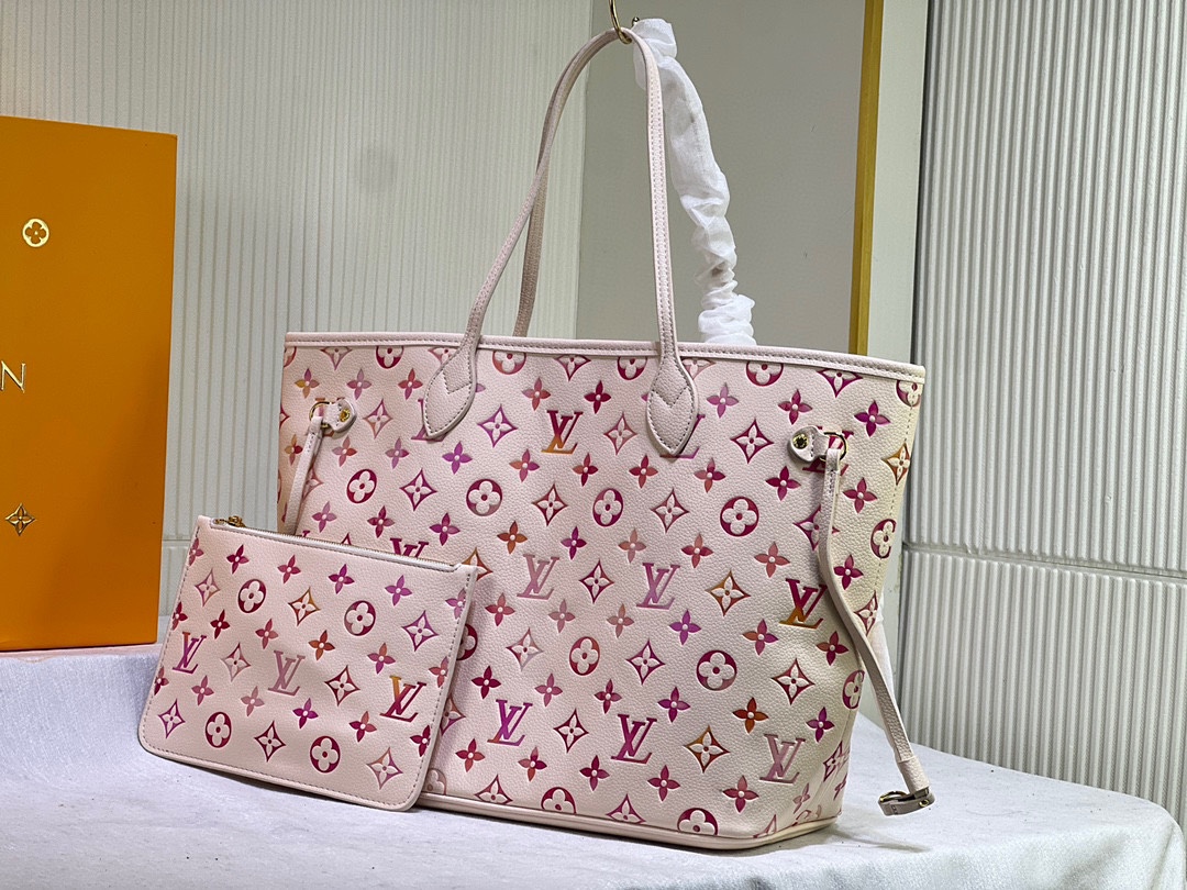 独实家拍 NEVERFULL 中号手袋 m45684 m45685 m40995（丝印）tote mm手提包