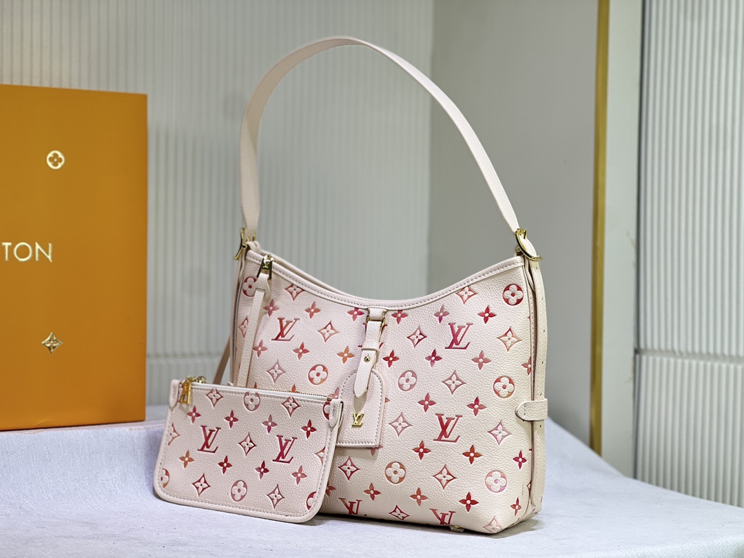 M46289 M24652 本款 CarryAll 小号手袋取材 Monogram Empreinte 皮革