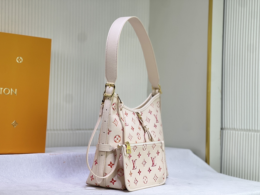 M46289 M24652 本款 CarryAll 小号手袋取材 Monogram Empreinte 皮革