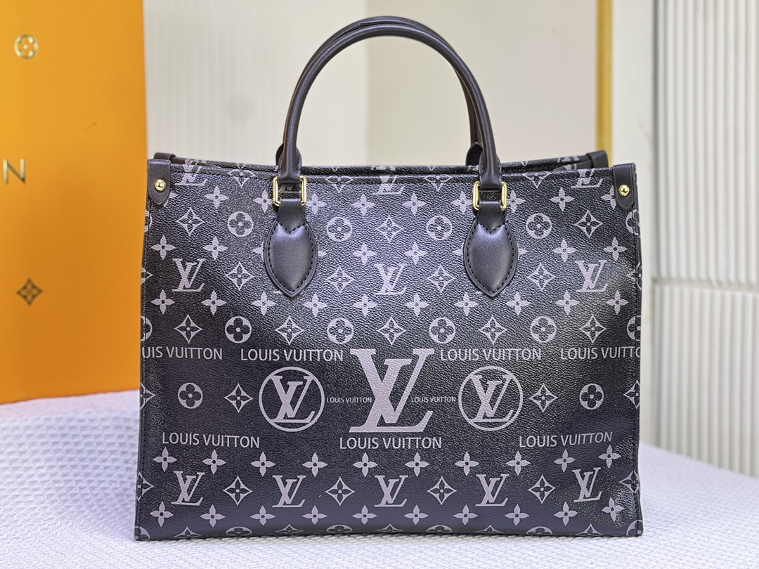 Louis Vuitton LV Onthego Bags Handbags Top quality Fake
 Apricot Color Black Brown White Cowhide M46542