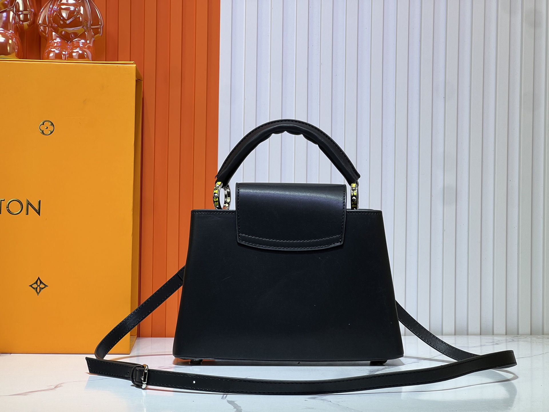 Louis Vuitton Capucines Mini Handbag Taurillon Leather with LV Signature 7 i1740962997735 9088 0 5