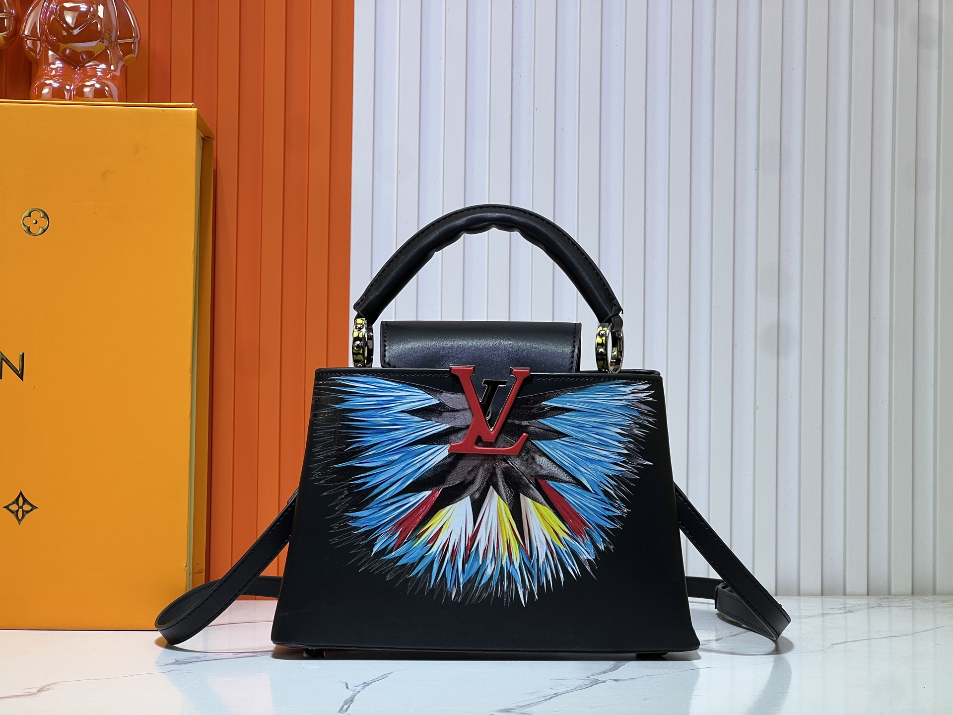 Louis Vuitton Capucines Mini Handbag Taurillon Leather with LV Signature 2 i1740962997829 6506 0 0