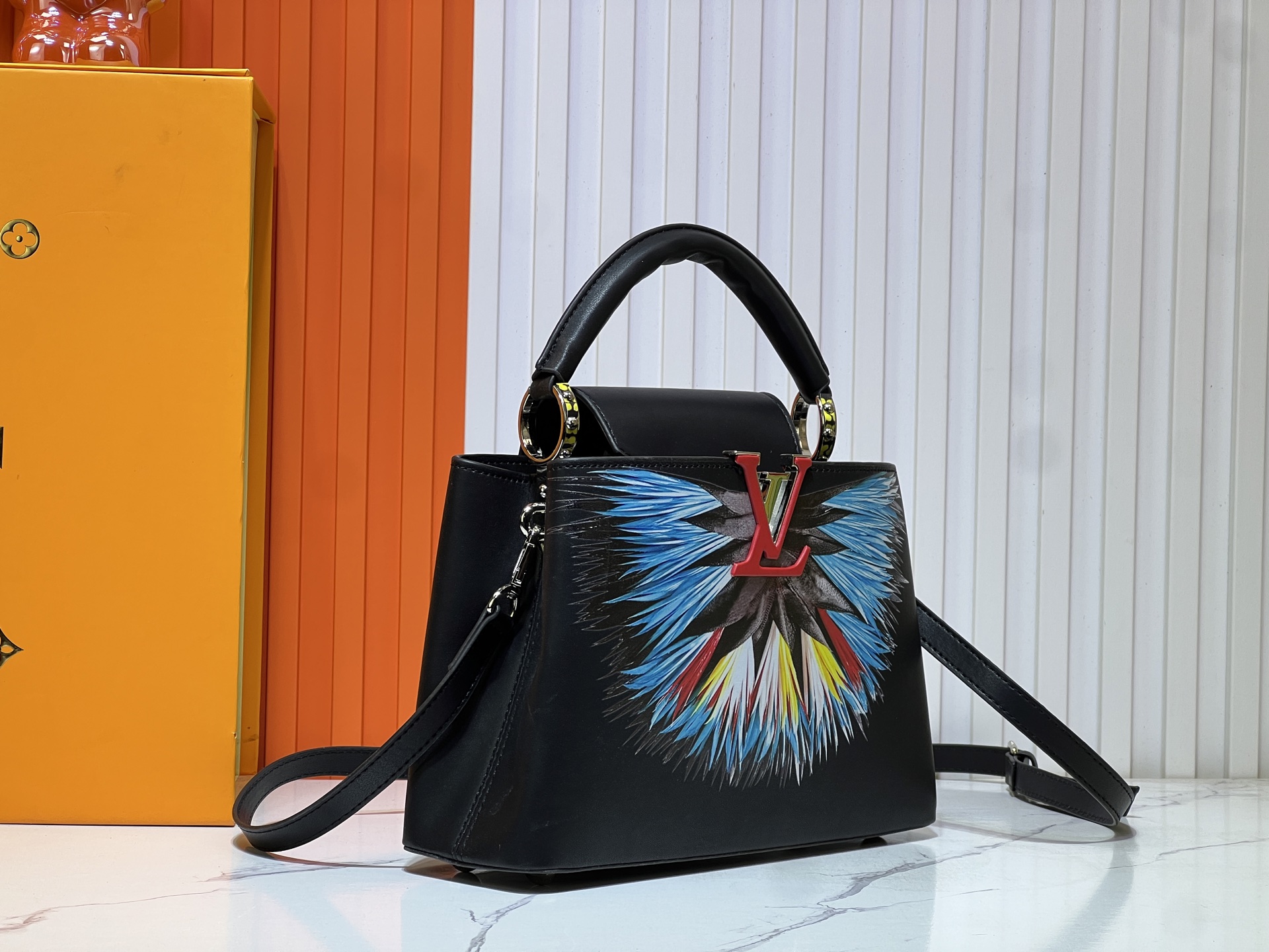 Louis Vuitton Capucines Mini Handbag Taurillon Leather with LV Signature 3 i1740962997859 7448 0 1