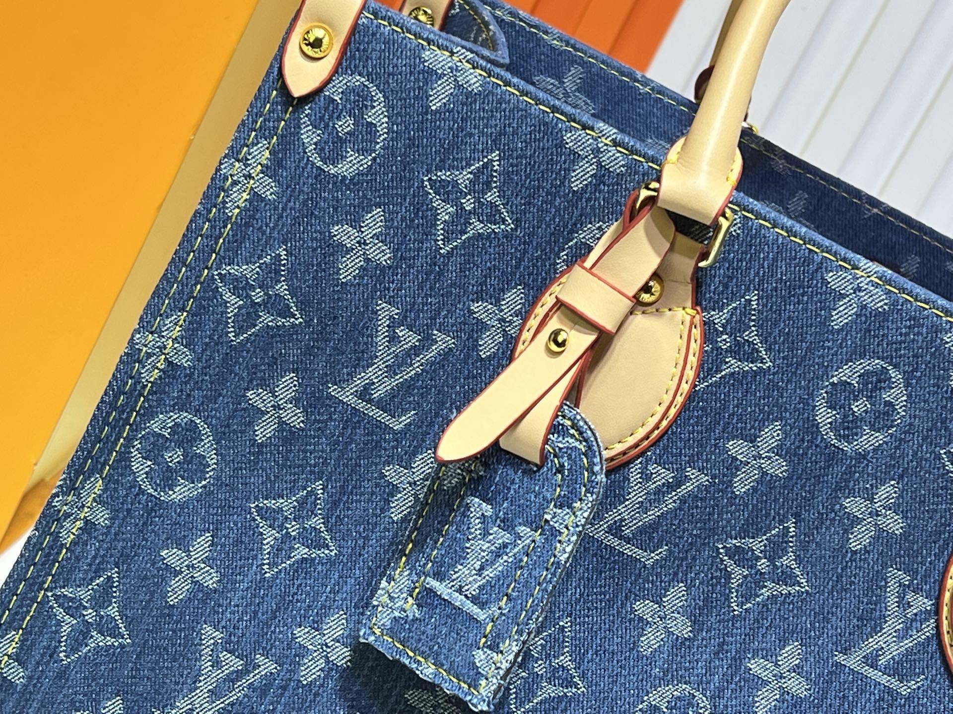 M13081 M45039 M46781灰色丹宁牛仔ONTHEGO 中号手袋Onthego 中号手袋将经