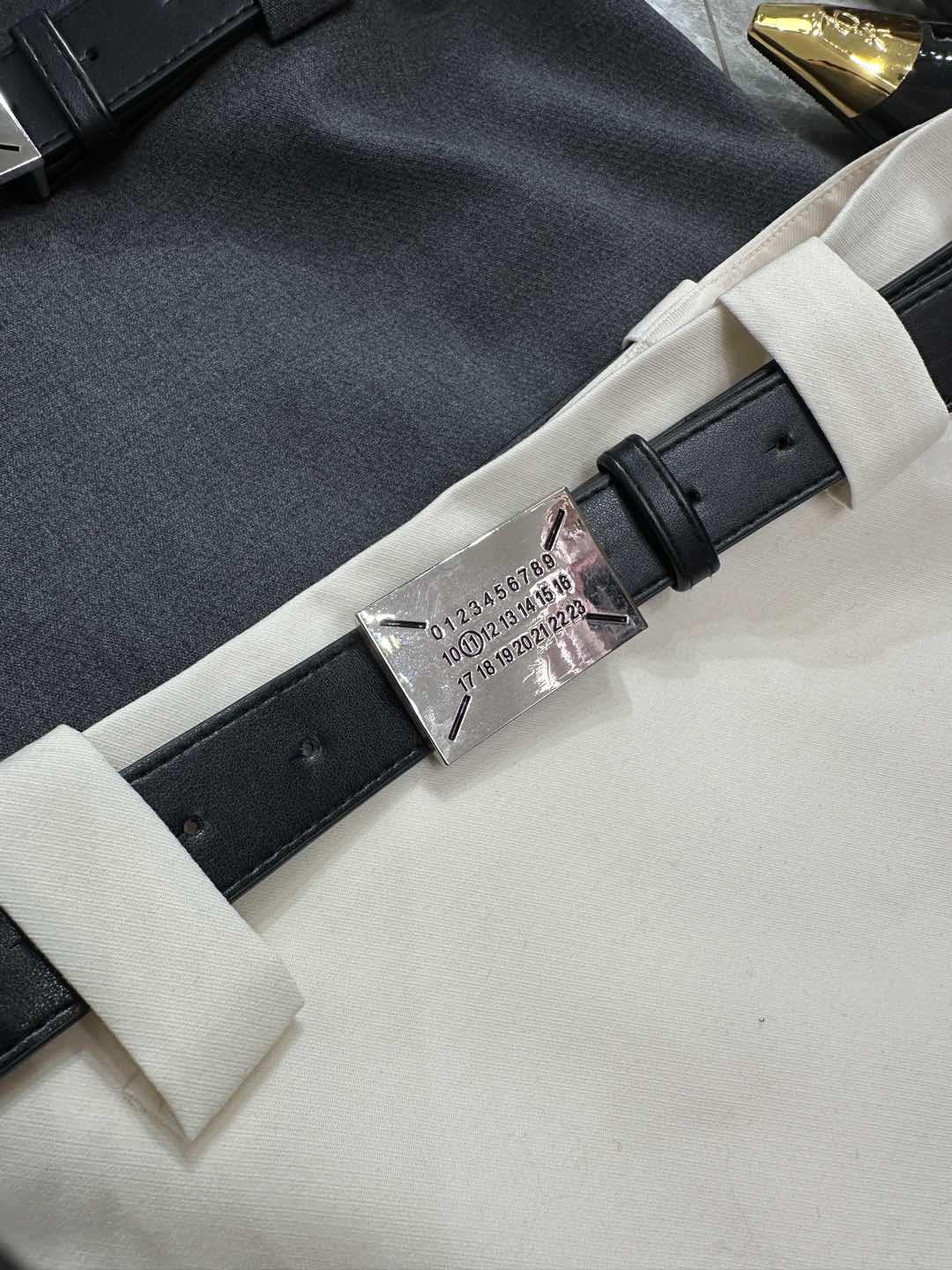 High Quality Women’s Clothes: Belted Skirts with Safety Pants, Polyester Fabric, 3 Colors - 图片 3