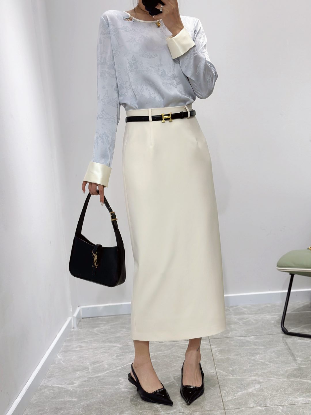 2025 Spring High-Quality Female Suit with New Belt, Various Sizes and Colors - 图片 5