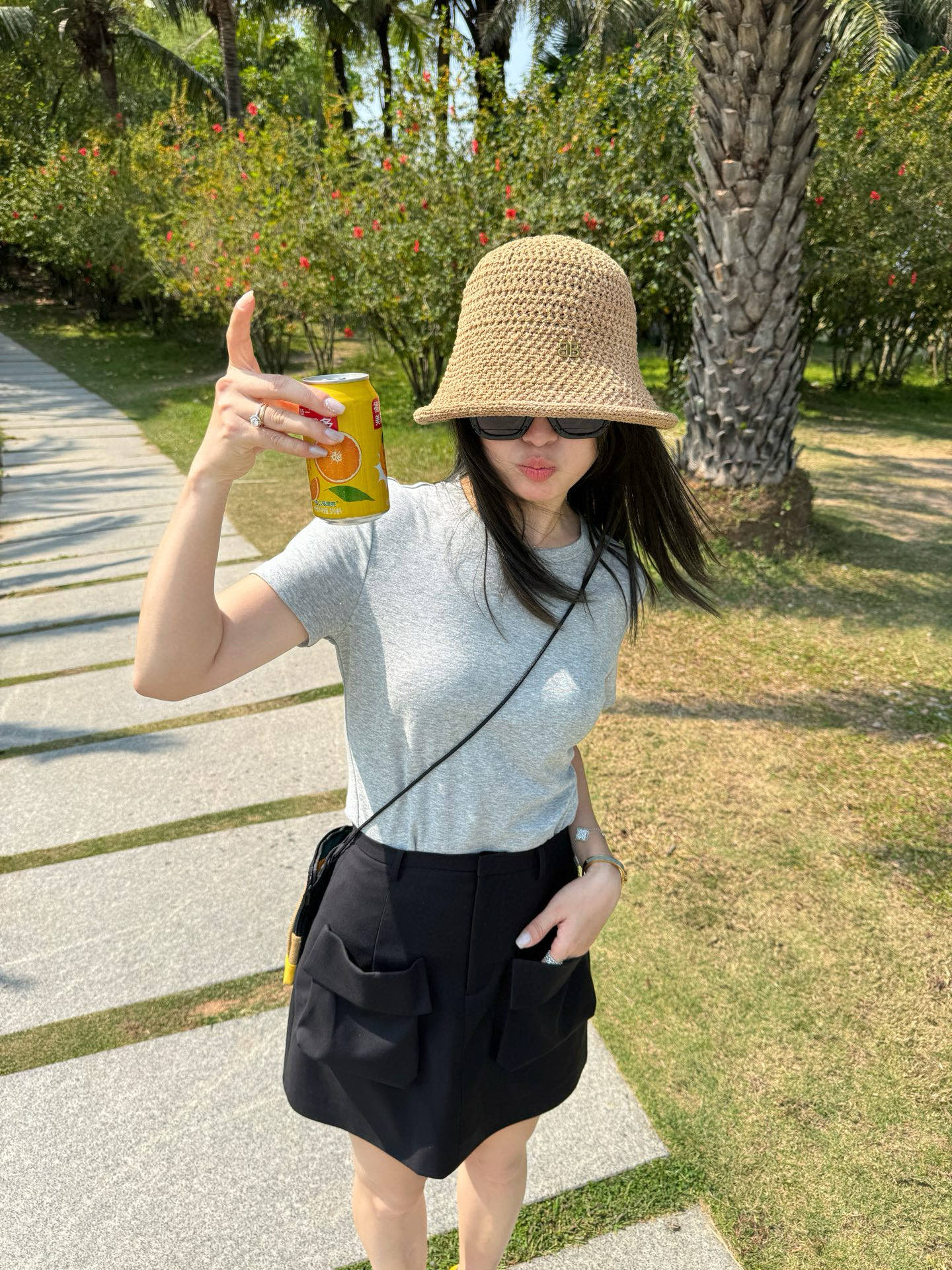 YSL 25 Summer Season Female Suit with High-end Quality and Big Pocket Skirts - 图片 2