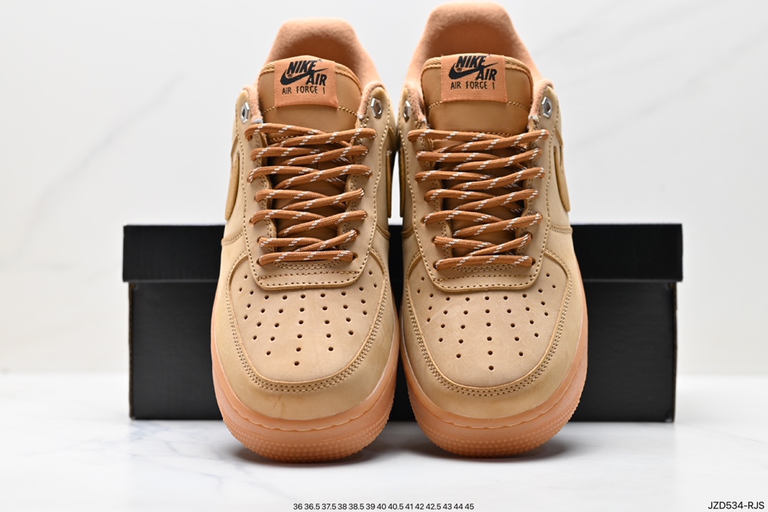 Nike Air Force1 Low AF1 Classic Wheat Air Force One Low-top Casual Shoes CJ9179-200