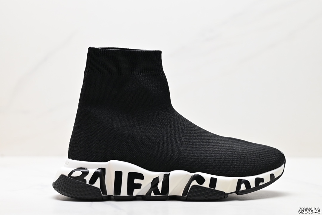 Balenciaga Paris socks shoes lazy shoes emperor shoes one-step