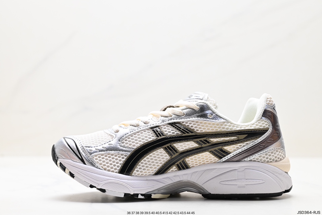 Asics Gel-Kayano 14 version silver gray green sports leisure breathable professional running shoes 1201A019-108