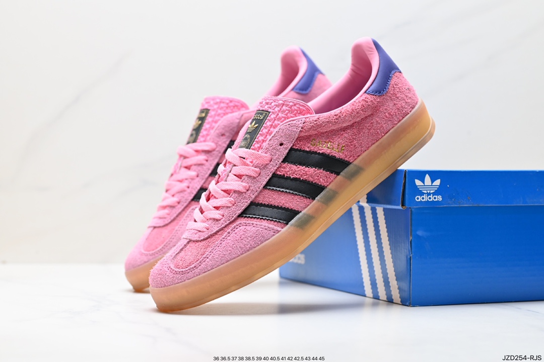 Adidas Gazelle Indoor Trainers Antelope Indoor Trainer Series Low-top Retro All-match Leisure Sports German Training Style Sneakers IE7002