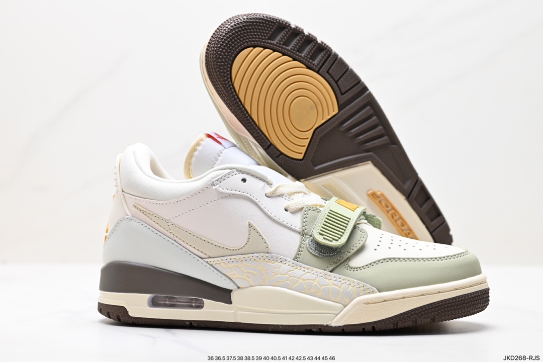 160 耐克Nike Air Jordan Legacy 312 Low”White/Pine Green“乔丹篮球鞋 CD7069-168