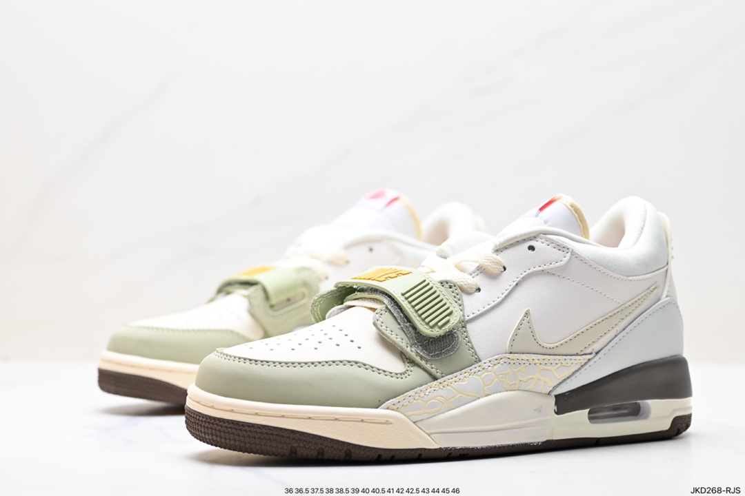 160 耐克Nike Air Jordan Legacy 312 Low”White/Pine Green“乔丹篮球鞋 CD7069-168