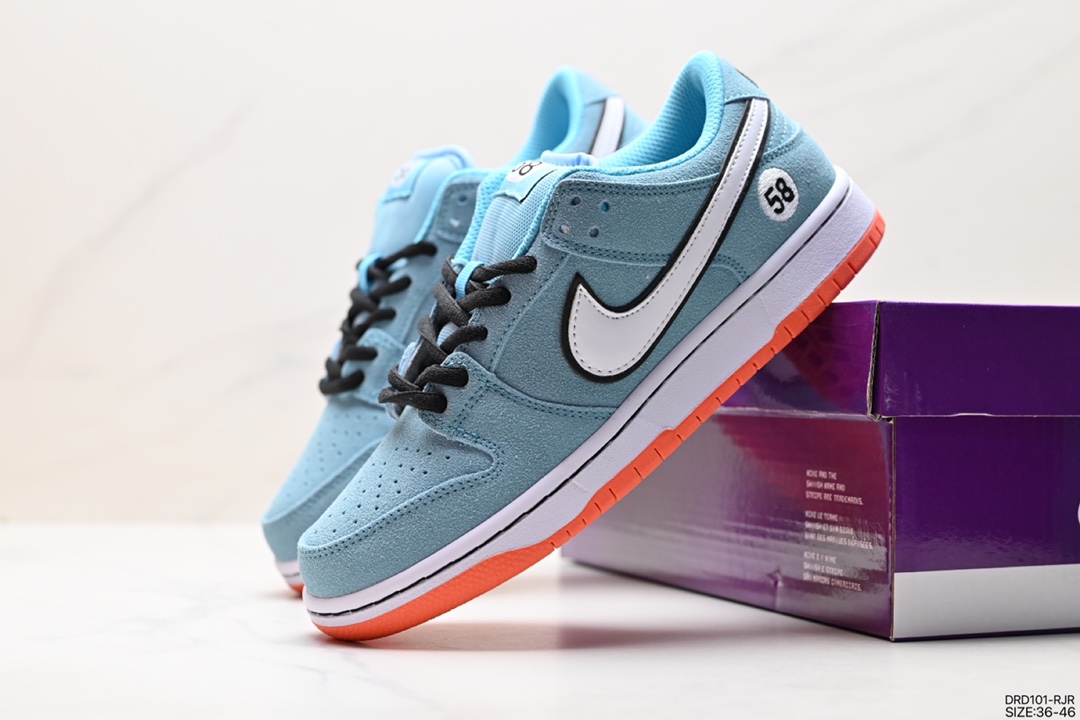 Nike SB Dunk Low Dunk Series Retro Low-top Casual Sports Skateboard Shoes BQ6817-401