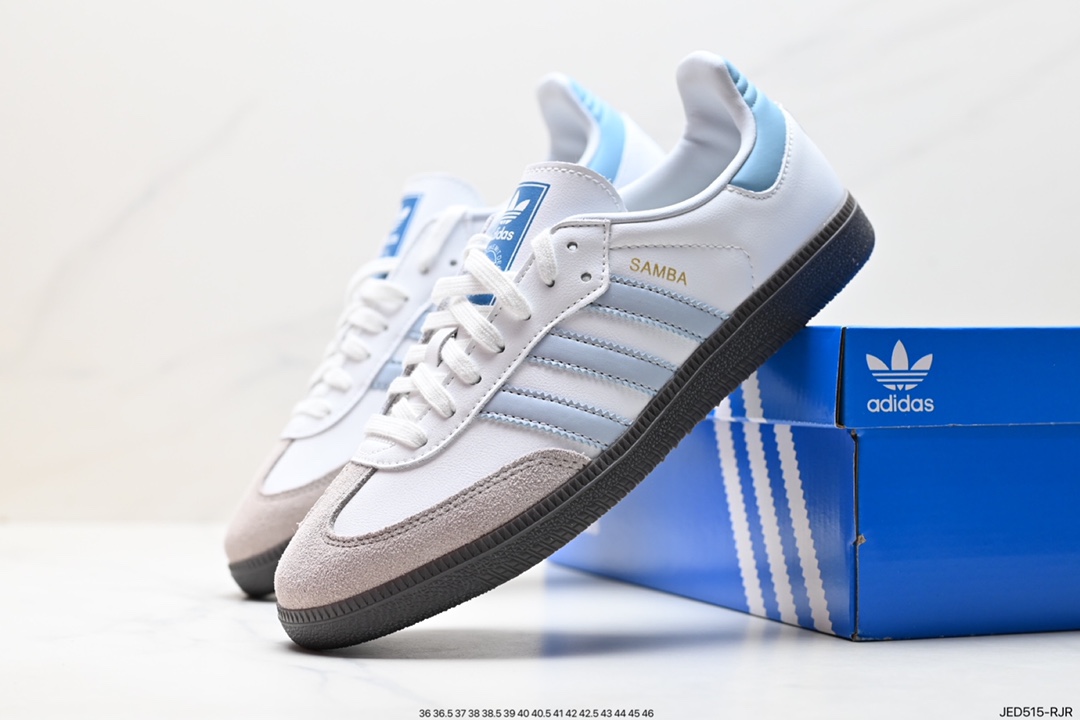 150 阿迪达斯三叶草Adidas Originals Samba Vegan OG”SPD“桑巴舞系列板鞋 ID2055