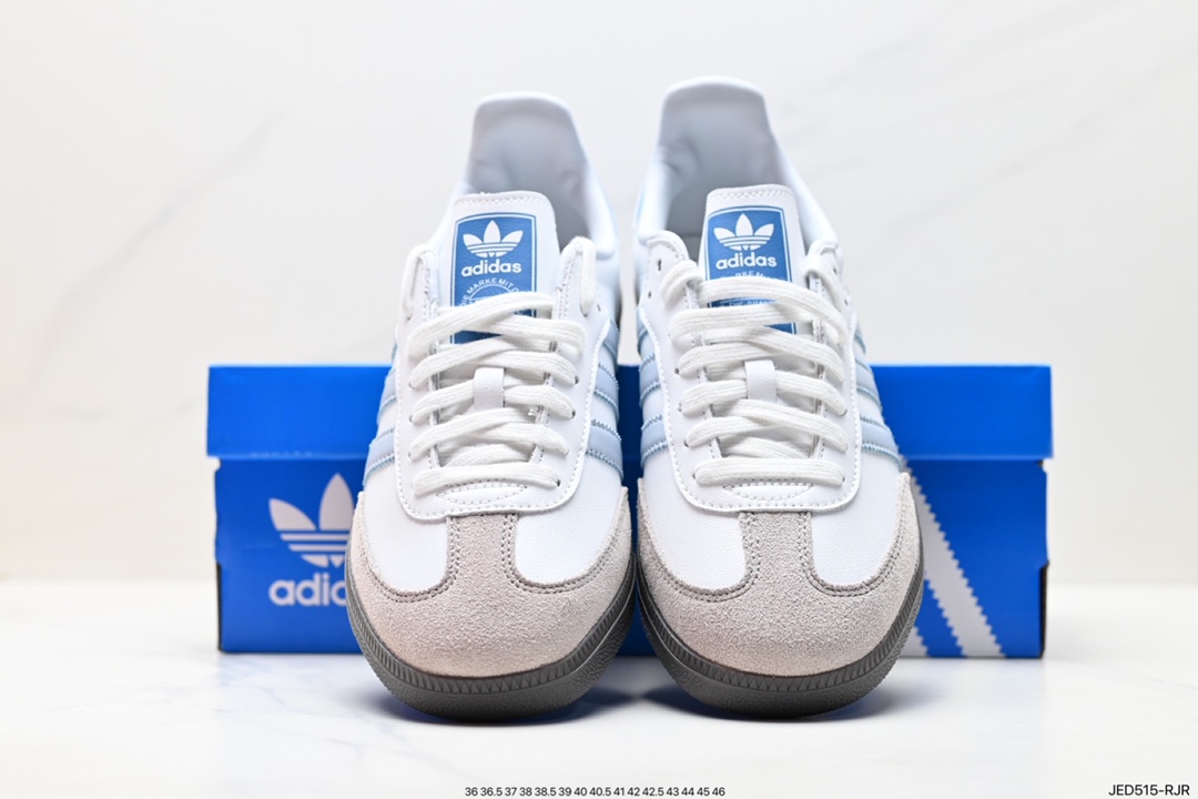 150 阿迪达斯三叶草Adidas Originals Samba Vegan OG”SPD“桑巴舞系列板鞋 ID2055