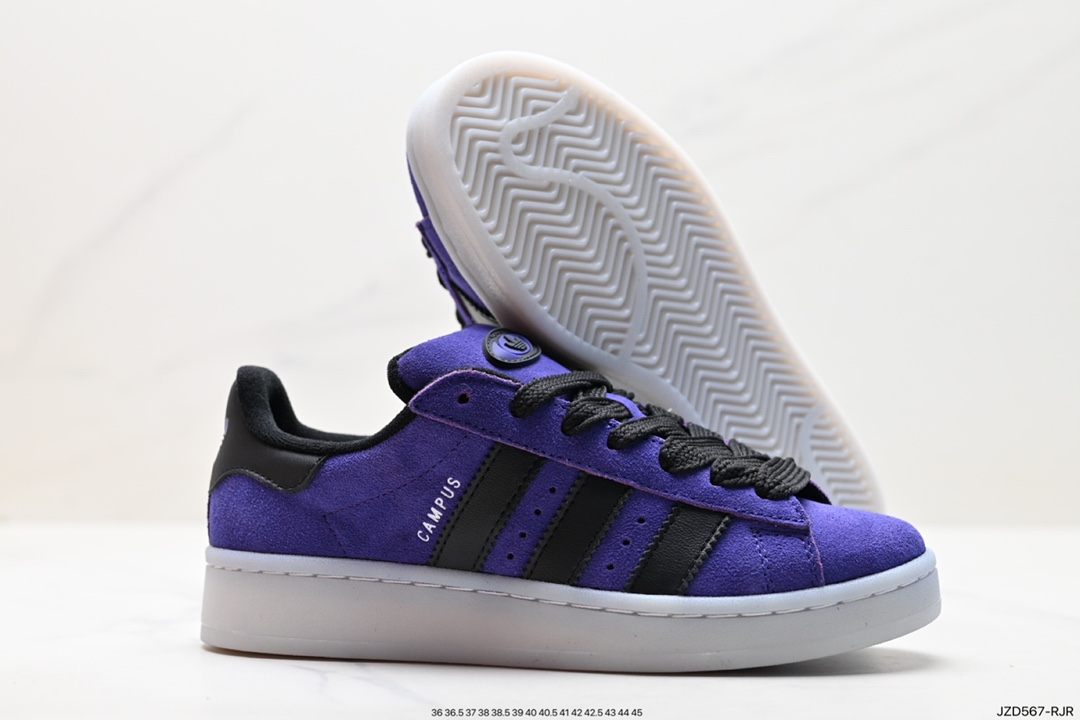 Adidas Originals Campus 00s College Series Bread Style Classic Retro Low-top All-match Casual Sports Shoes HQ8710