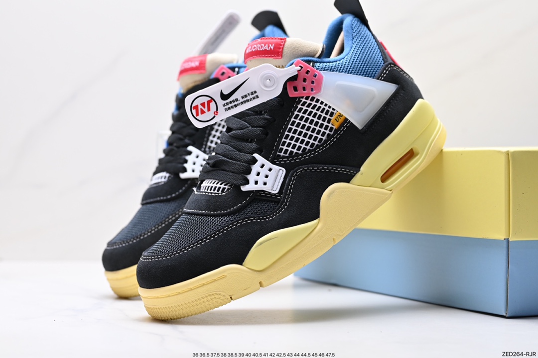 260 Nike Wmns Air Jordan 4 Retro GS"Linen"迈克尔·乔丹AJ4代中帮复古休闲运动文化篮球鞋“白卡其”DC9533-800