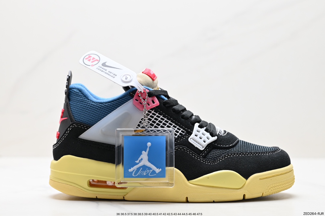 260 Nike Wmns Air Jordan 4 Retro GS"Linen"迈克尔·乔丹AJ4代中帮复古休闲运动文化篮球鞋“白卡其”DC9533-800