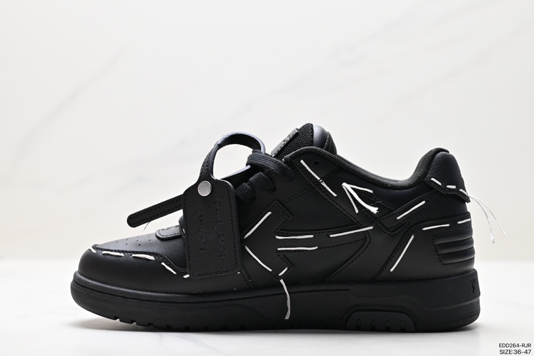 350 Off-White c/o Virgil Abloh Out Of Office Low-top Leather OW联名