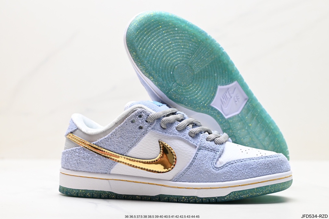 170 耐克Nike SB Dunk Low 扣篮系列 复古低帮休闲运动滑板板鞋 DC9936-100