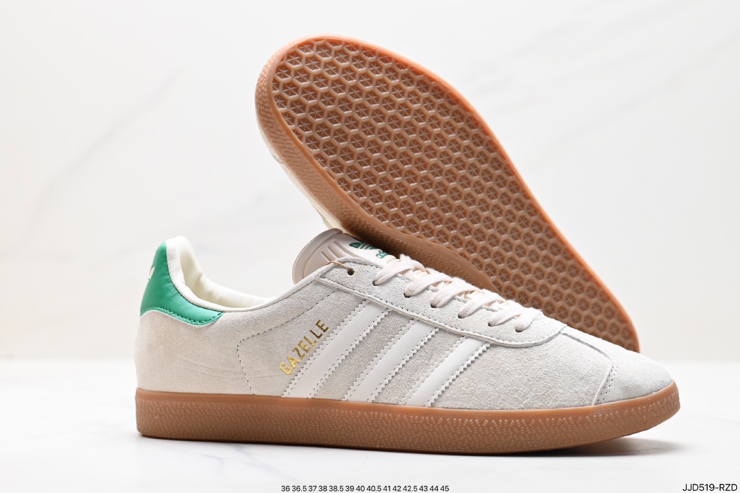 Ad Originals Gazelle Indoor Clover Retro Casual Non-slip Wear-resistant Low-top Sneakers IF3235