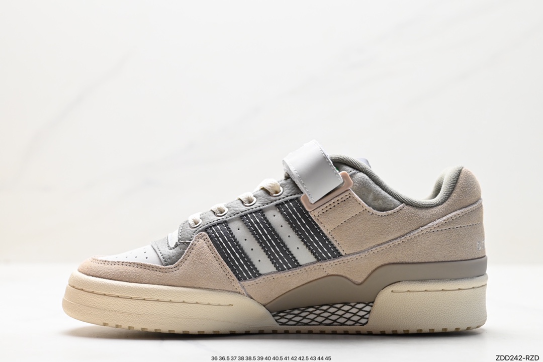 ADIDAS FORUM 84 LOW SHOES Forum classic sneakers with modern details Casual basketball sneakers IE0026