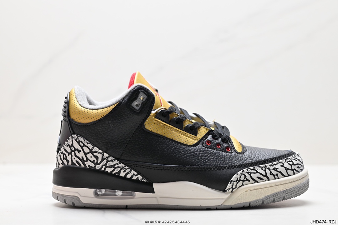 Air Jordan 3 Retro ”Hide and Sneak“ 白灰棕 AJ3 乔丹3代 DA3595-100