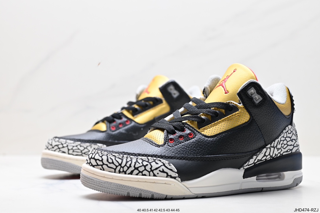 Air Jordan 3 Retro ”Hide and Sneak“ 白灰棕 AJ3 乔丹3代 DA3595-100