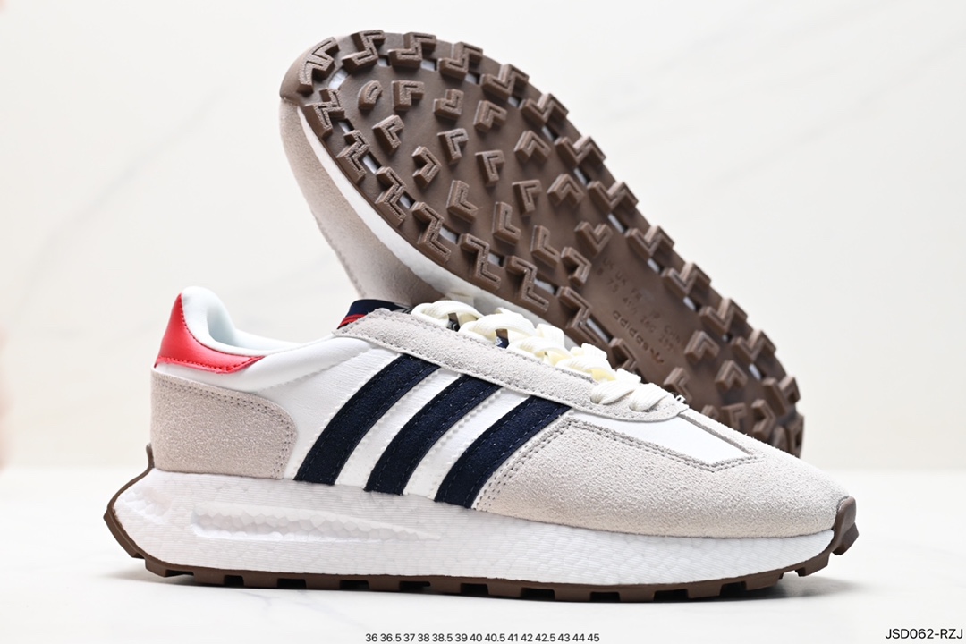 adidas Racing E5 Boost Prototype Speed ??Lightweight Retro Series HQ1532