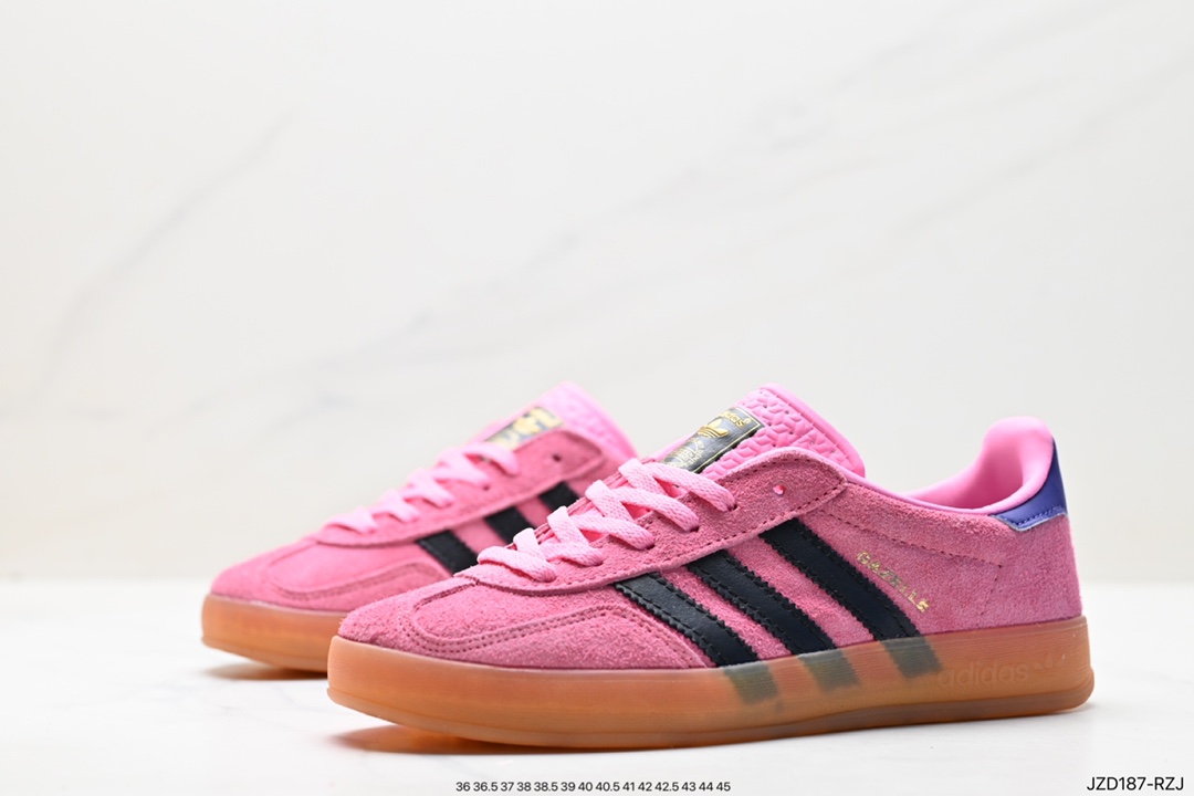 Adidas Gazelle Indoor Trainers Antelope Indoor Trainer Series Low-top Retro All-match Leisure Sports German Training Style Sneakers IE7002