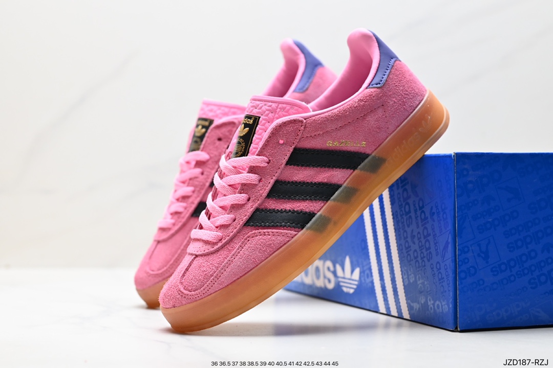 Adidas Gazelle Indoor Trainers Antelope Indoor Trainer Series Low-top Retro All-match Leisure Sports German Training Style Sneakers IE7002