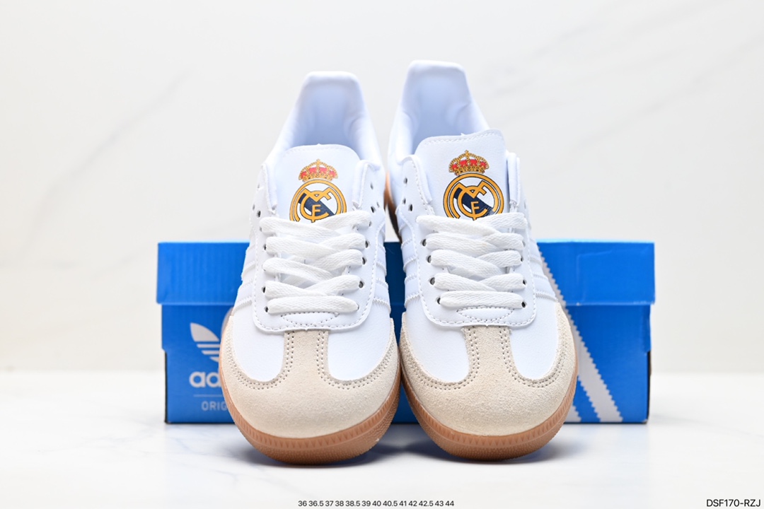 Adidas Originals Samba Vegan OG ”SPD” Samba Dance Shoes ”Silver Mist Princess Lace Caramel Sole” IG1024