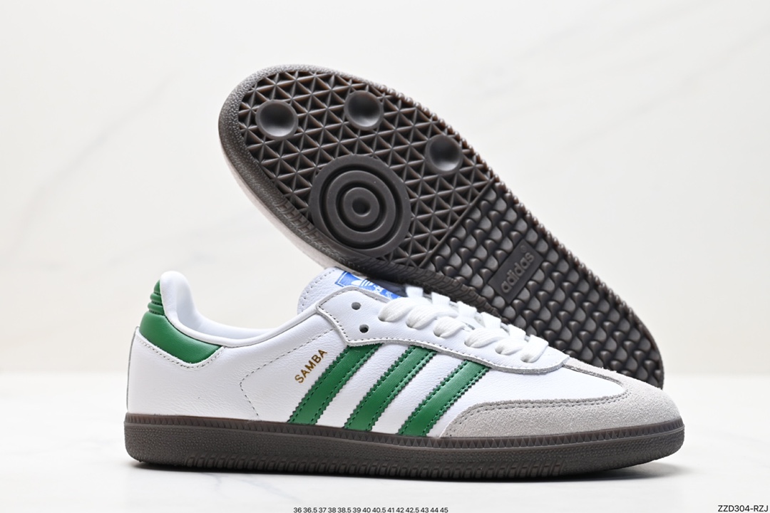 Pure original version AD Adidas Samba OG Samba low-top casual sneakers IG1024