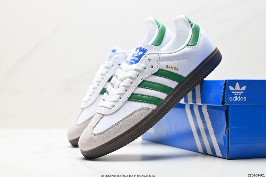 Pure original version AD Adidas Samba OG Samba low-top casual sneakers IG1024