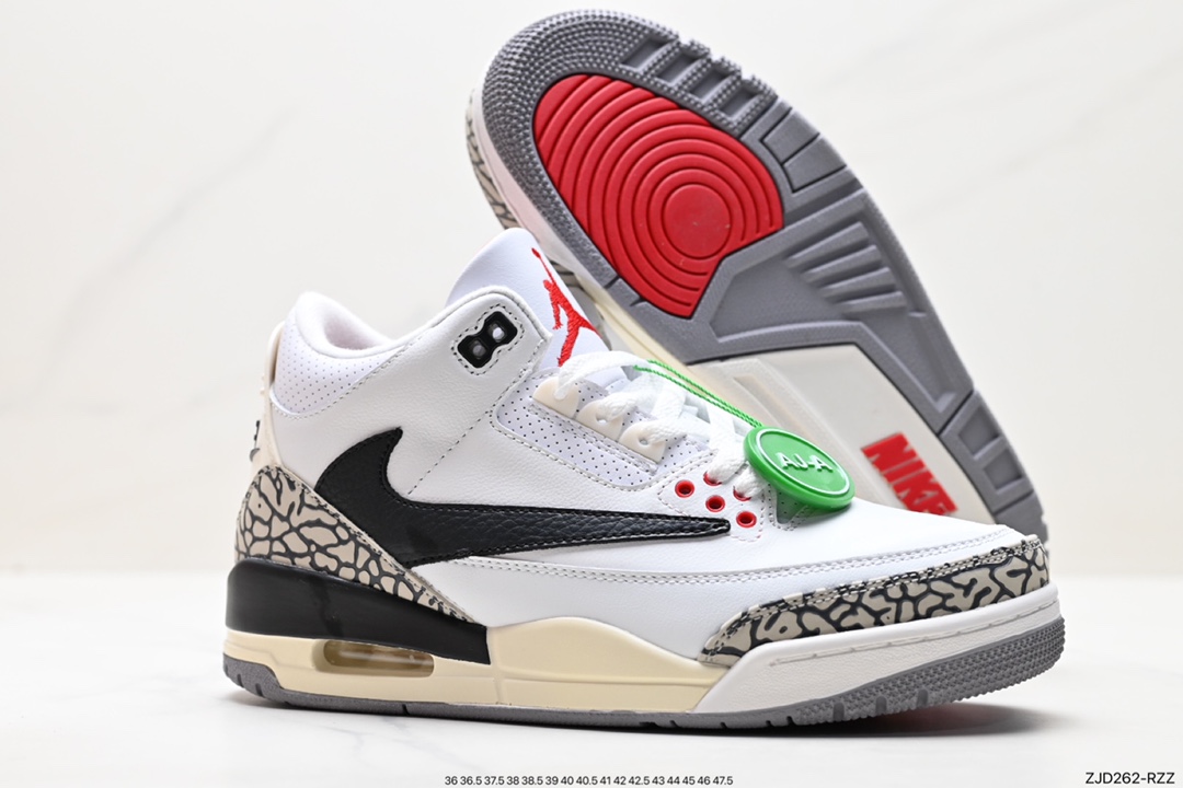 240 Air Jordan 3 Retro ”Hide and Sneak“ 白灰棕 CK9246-188