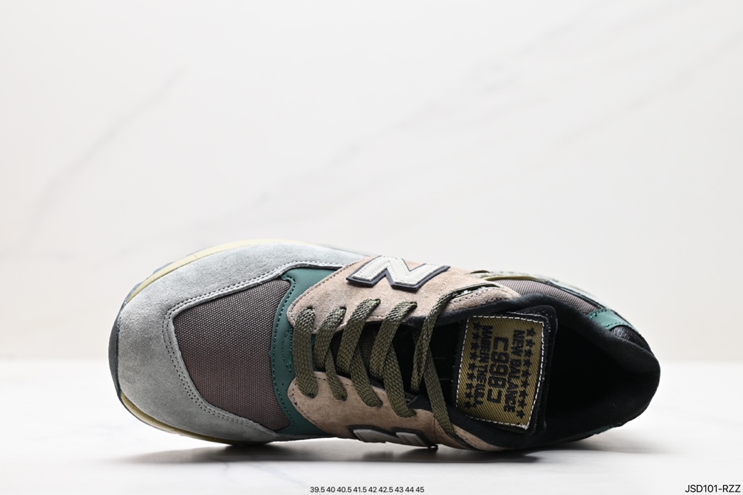 New Balance M998ENE high-end American-made series retro casual jogging shoes M998AWA