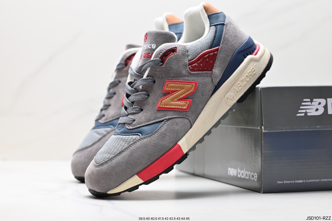 New Balance M998ENE high-end American-made series retro casual jogging shoes M998AWA