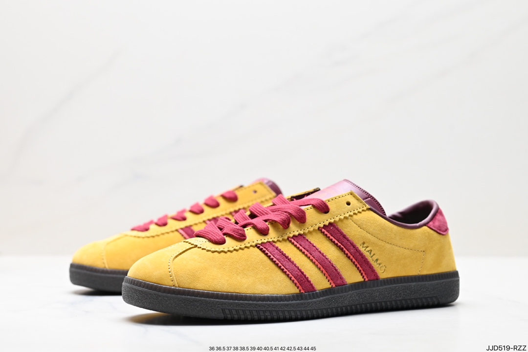 Adidas Originals Bermuda suede non-slip wear-resistant lightweight low-top sneakers ID2783