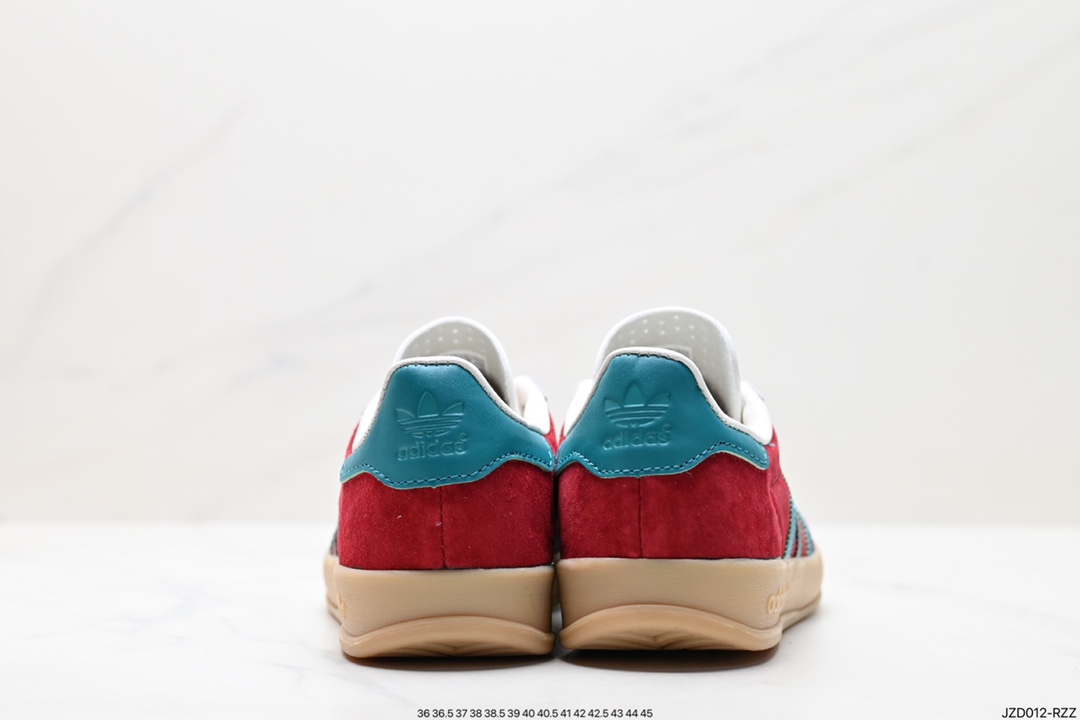 Adidas Originals Gazelle Indoor clover retro non-slip wear-resistant low-top sneakers IG4996