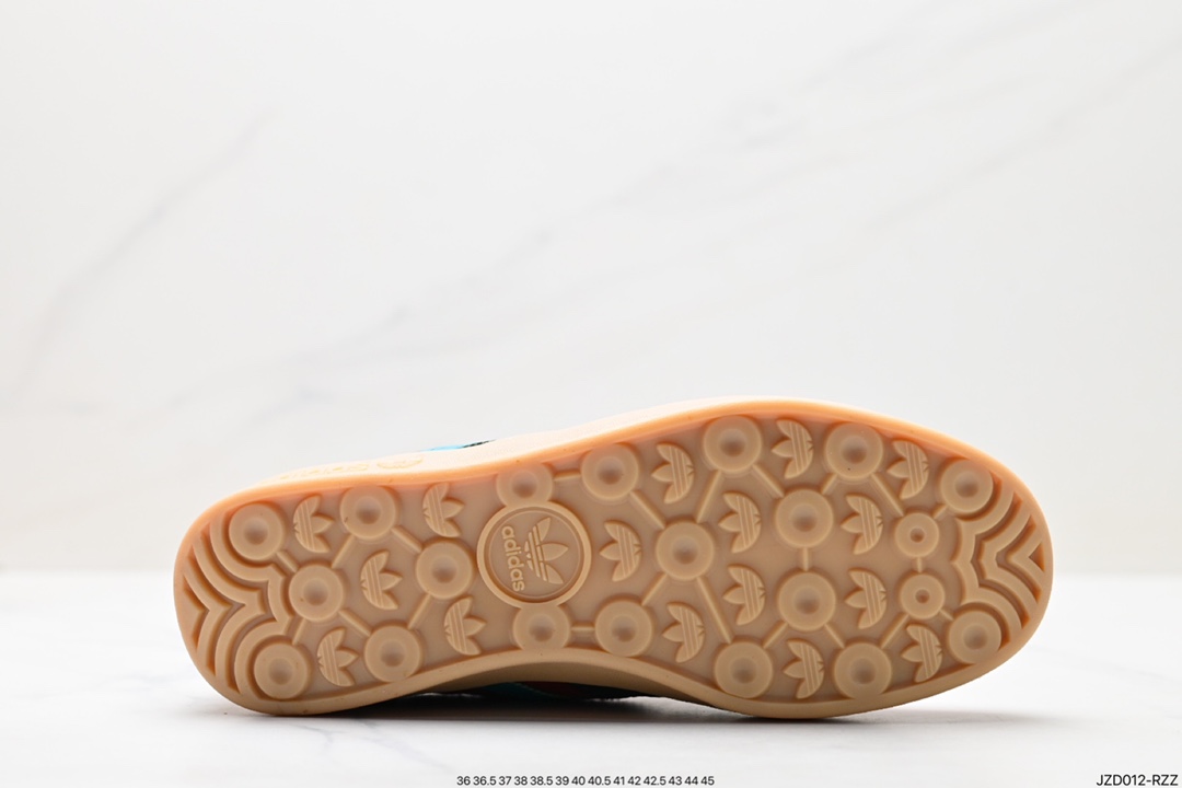 Adidas Originals Gazelle Indoor clover retro non-slip wear-resistant low-top sneakers IG4996