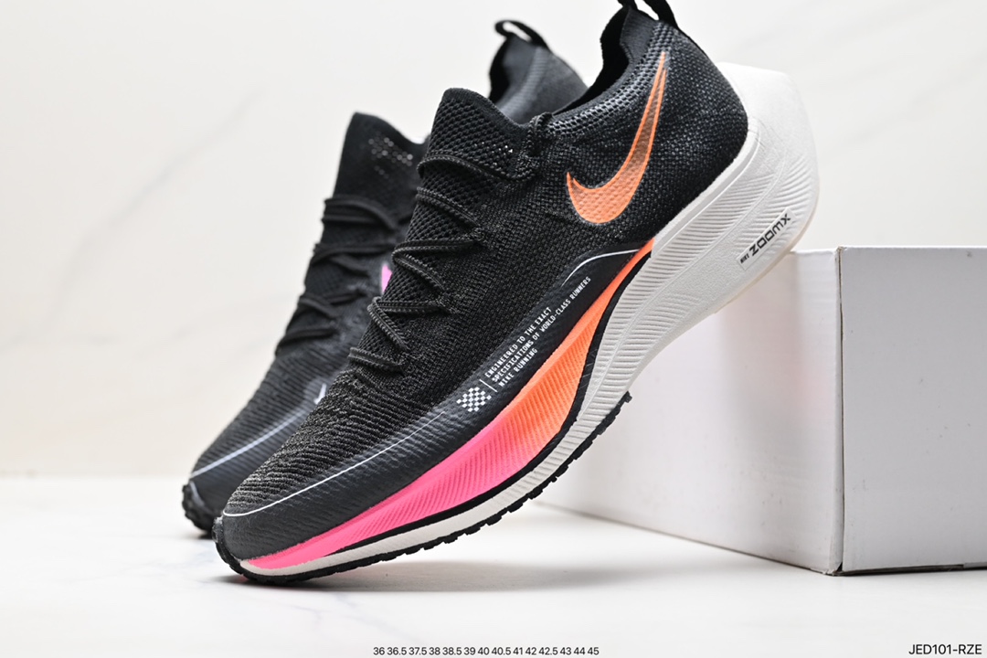 马拉松, 运动鞋, 运动跑鞋, 跑鞋, 耐克Zoom, 耐克, ZoomX Vaporfly, ZoomX, Zoom, Vaporweave, Swoosh, Flyknit - 耐克 Nk ZoomX Vaporfly NEXT％ 4.0 马拉松透气运动跑鞋