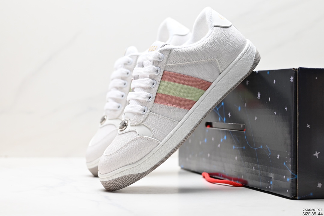 Gucci Distanced Screener Sneaker Gulci Small Dirty Shoes Series