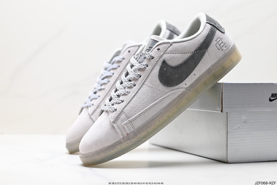 145 耐克Nike Blazer Low PRM 开拓者卫冕冠军系列经低典帮百搭休闲运板动鞋 454471-009